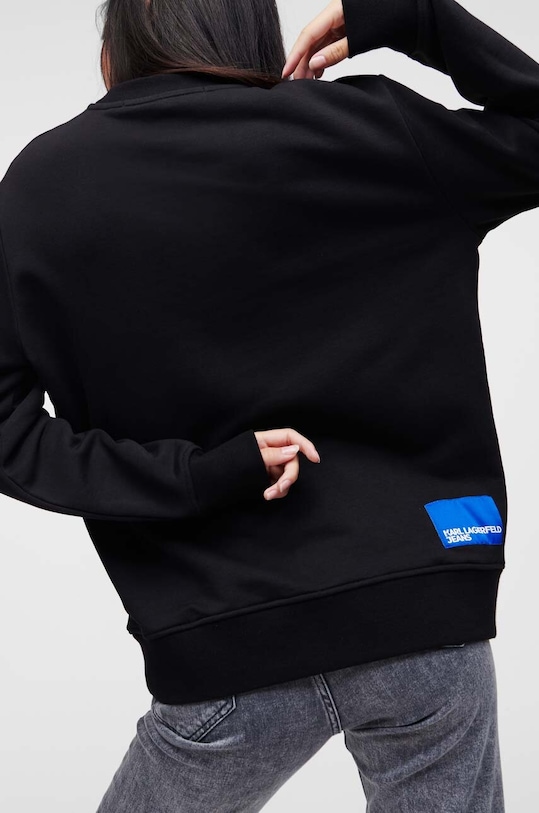 Суичър Karl Lagerfeld Jeans 231J1803 черен AA00