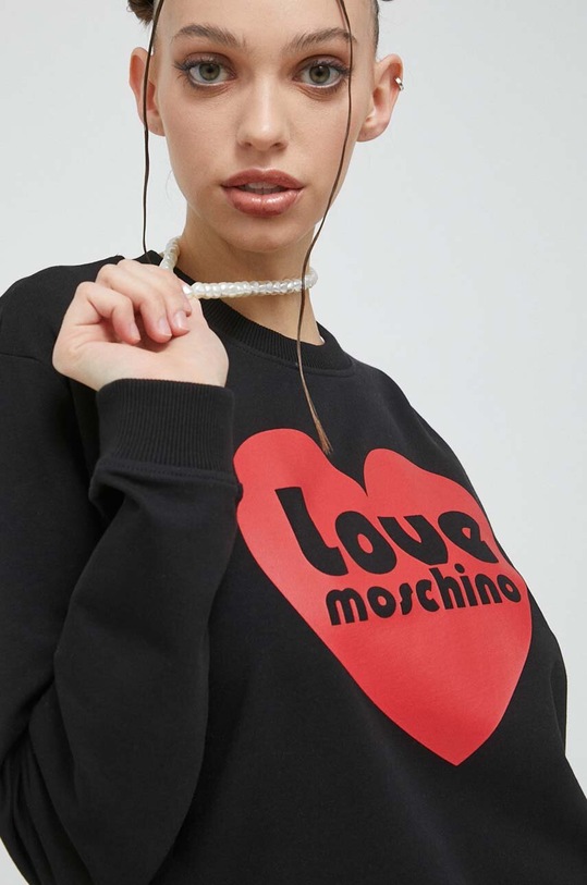 Суичър Love Moschino черен W.6.306.57.E.2246