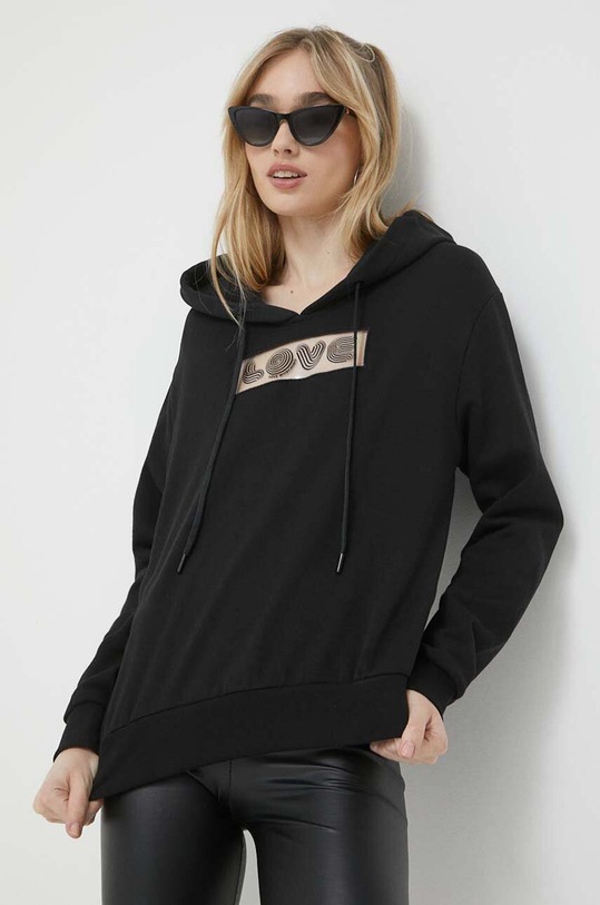 Love Moschino bluza negru W.6.497.01.M.4457