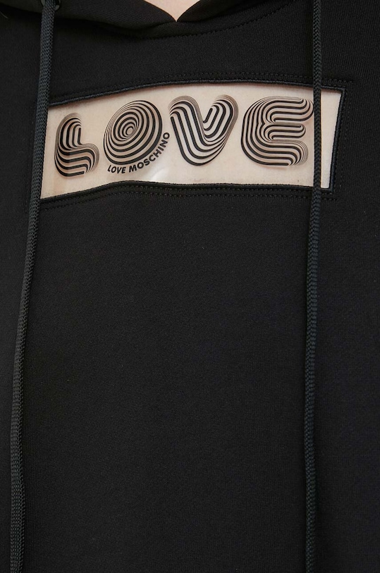 Love Moschino bluza W.6.497.01.M.4457 negru