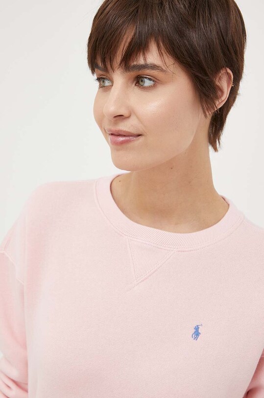 Μπλούζα Polo Ralph Lauren ροζ 211891557