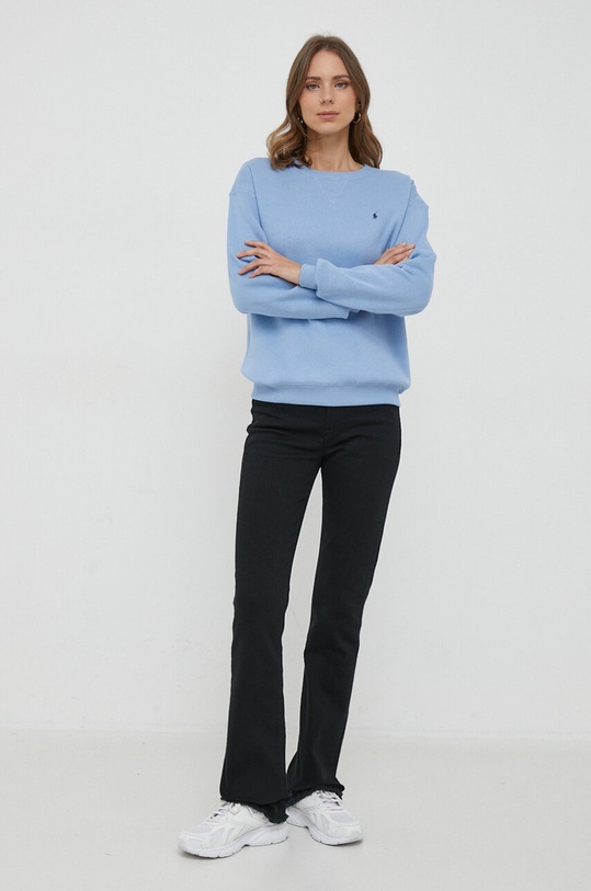 Polo Ralph Lauren bluza 211891557 niebieski AW23