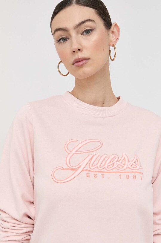 Кофта Guess рожевий W3GQ12.KBK32