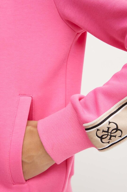 Guess bluza BRITNEY V2YQ16.KB3P2 różowy