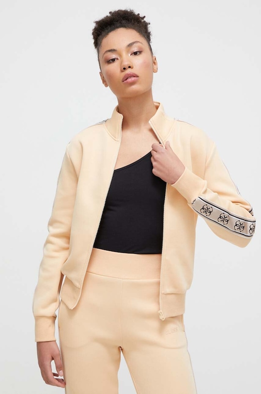 Guess bluza BRITNEY beżowy V2YQ16.KB3P2