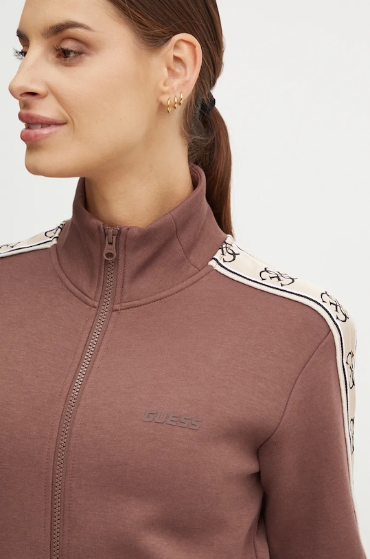Mikina Guess BRITNEY hnedá V2YQ16.KB3P2