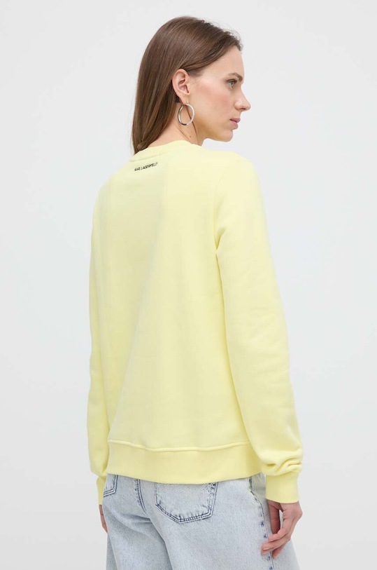 Odzież Karl Lagerfeld bluza 230W1800 żółty