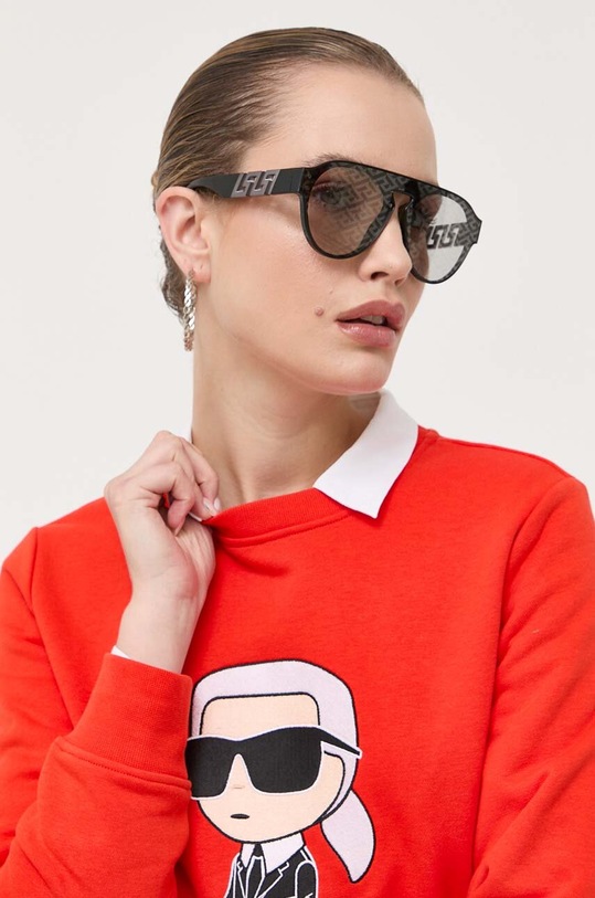 Dukserica Karl Lagerfeld natpis crvena 230W1800