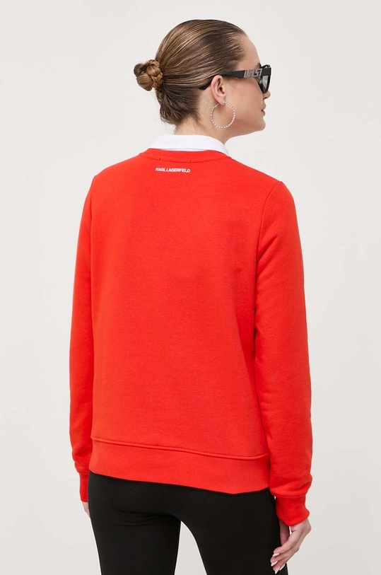 Odzież Karl Lagerfeld bluza 230W1800 czerwony