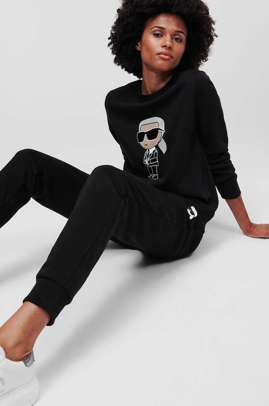 Karl Lagerfeld bluza 230W1800 czarny