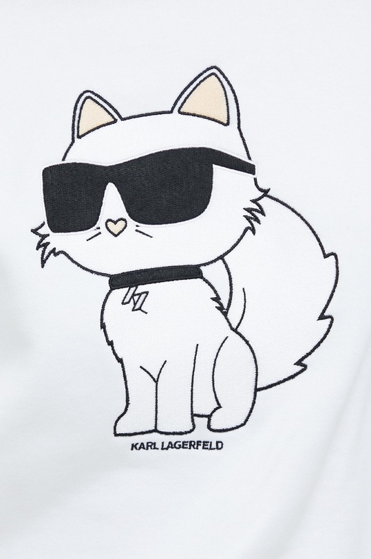 Karl Lagerfeld bluza 230W1802 biały