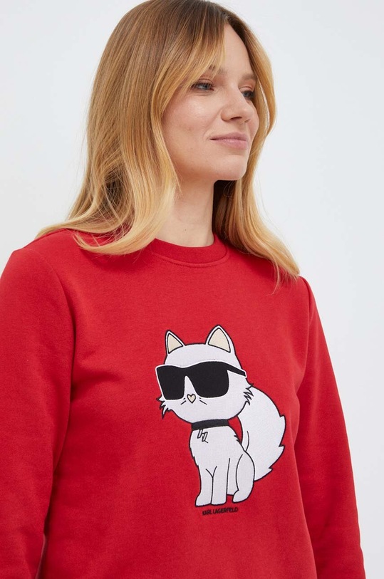 Karl Lagerfeld bluza czerwony 230W1802