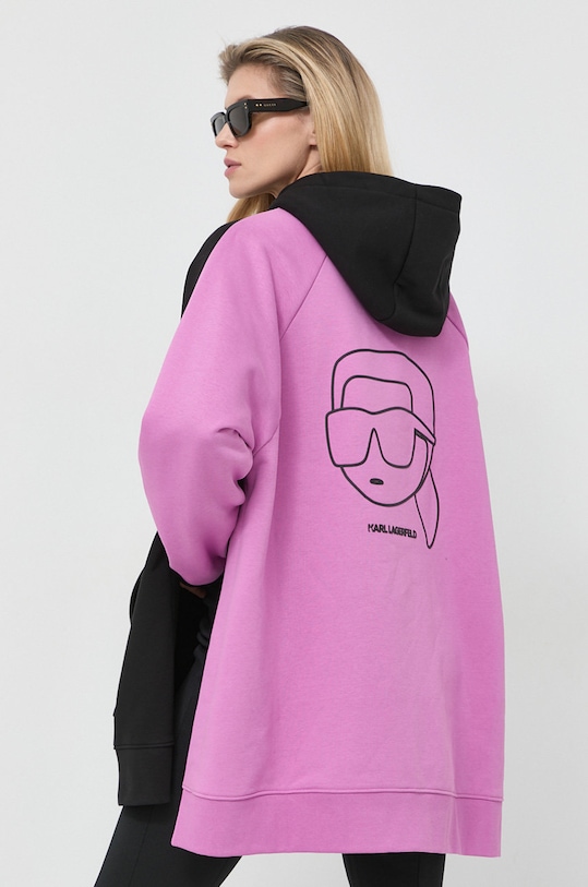 Karl Lagerfeld bluza pozostałe czarny 230W1820