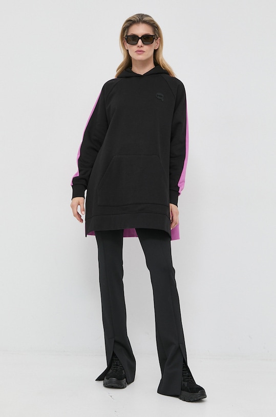 Karl Lagerfeld bluza 230W1820 czarny SS24