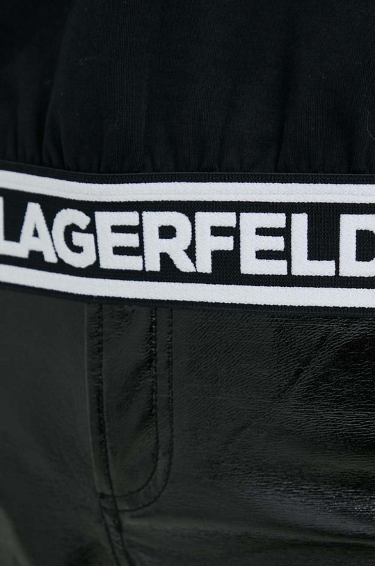 Karl Lagerfeld bluza 230W1807 negru