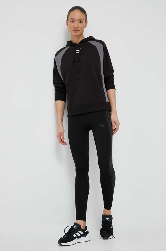 Puma bluza 538191 negru SS23