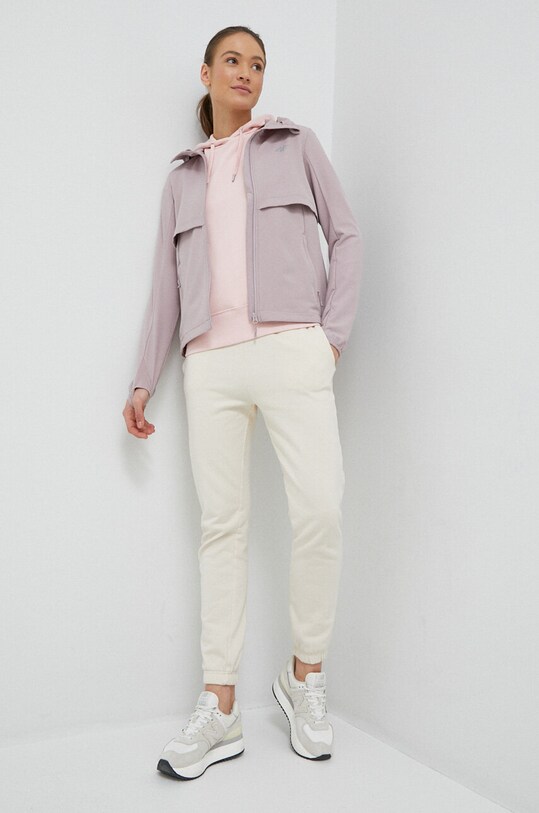 Puma bluza bawełniana 673110 różowy SS23