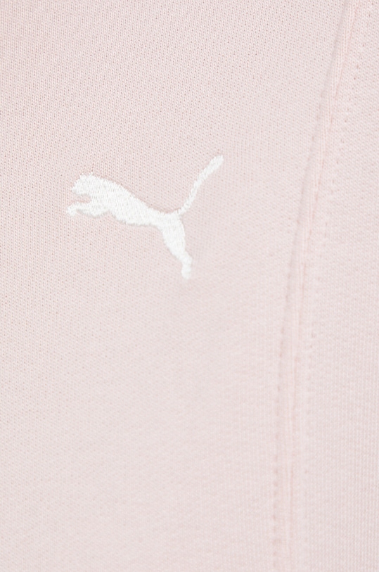 Puma bluza bawełniana 673110 różowy