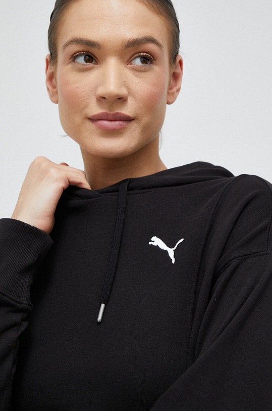 Хлопковая кофта Puma чёрный 673110