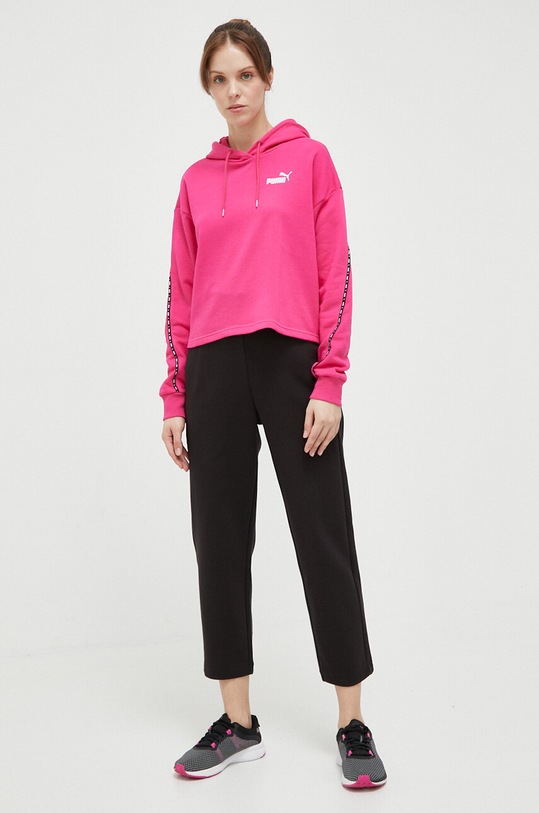 Puma bluza dresowa 673632 różowy SS23