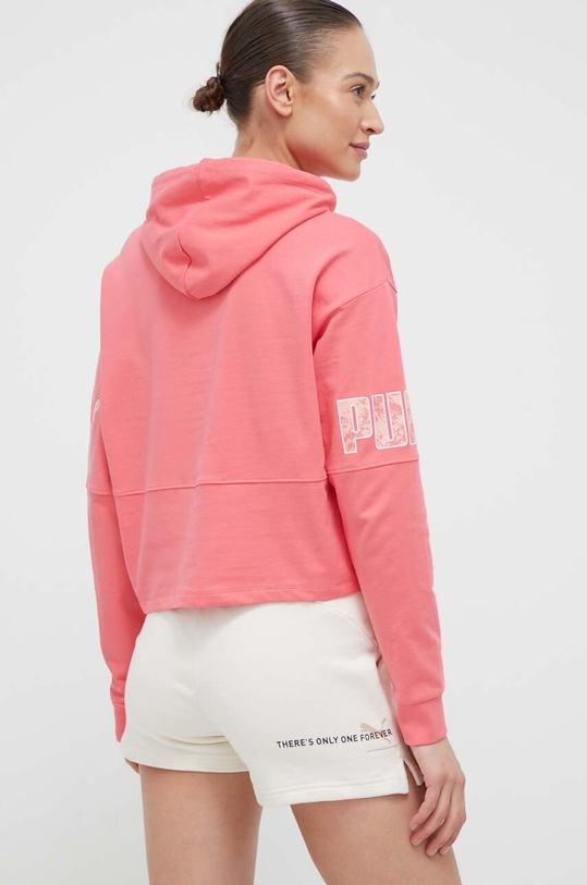 Βαμβακερή μπλούζα Puma 674068 ροζ SS23