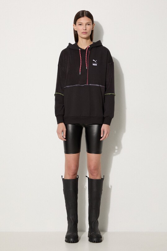 Puma bluză X TRP 539128 negru SS23