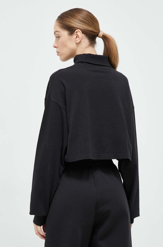 Ρούχα Βαμβακερή μπλούζα με μακριά μανίκια Reebok Classic HS0400 μαύρο