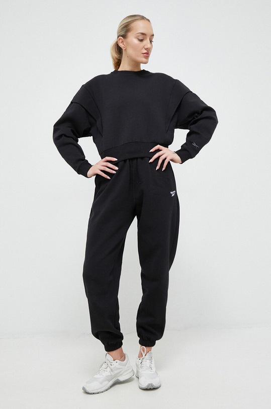 Кофта Reebok HS7810 чорний SS23