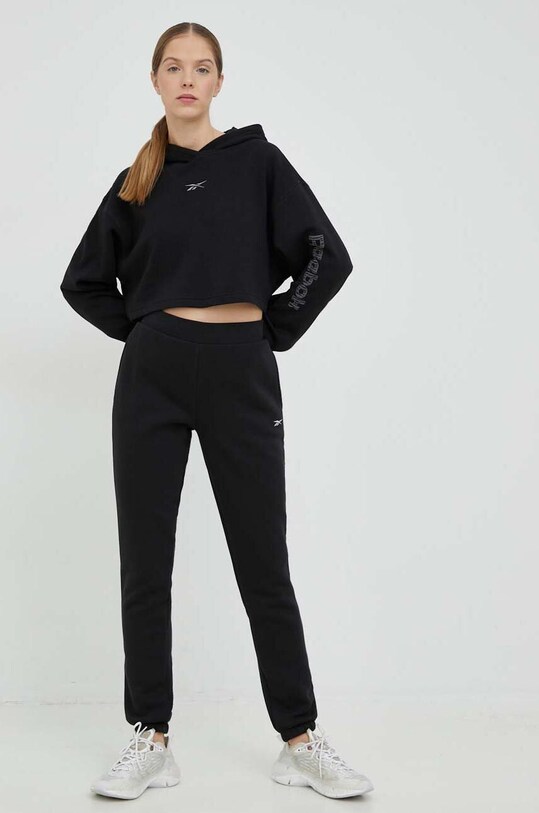 Mikina Reebok HT2383 čierna SS23
