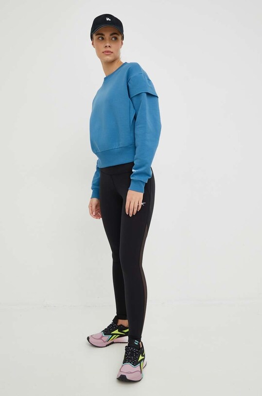Кофта Reebok з еластаном блакитний HT6102
