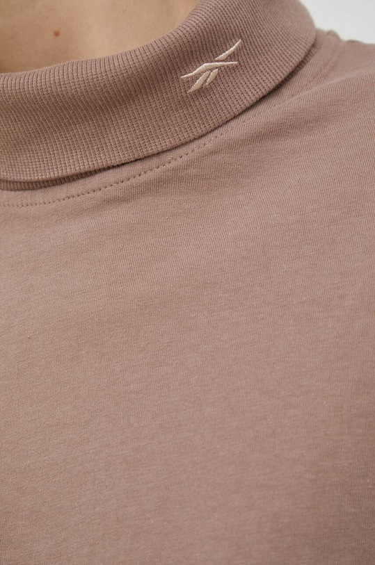 Reebok Classic longsleeve bawełniany beżowy HT7861