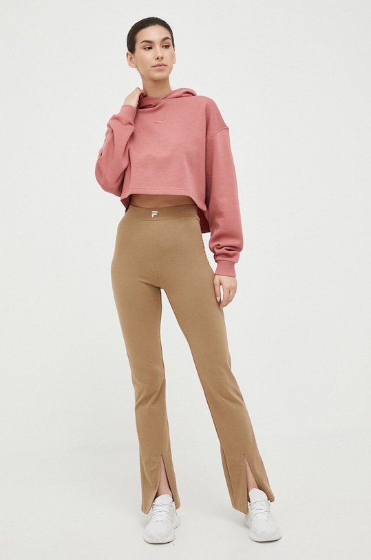 Reebok bluza HZ3382 pomarańczowy SS23