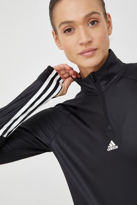 Dukserica za trening adidas Performance hyperglam crna HM8091