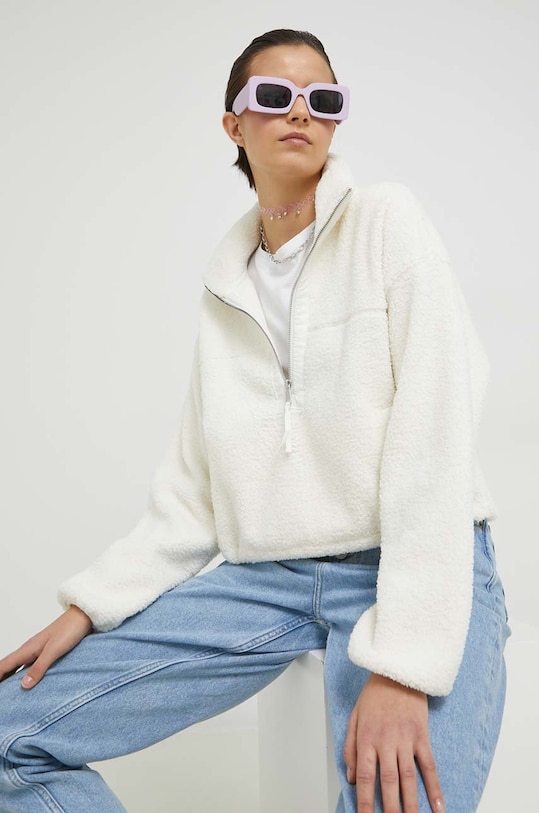 Abercrombie & Fitch bluza pozostałe biały KI152.3018.121