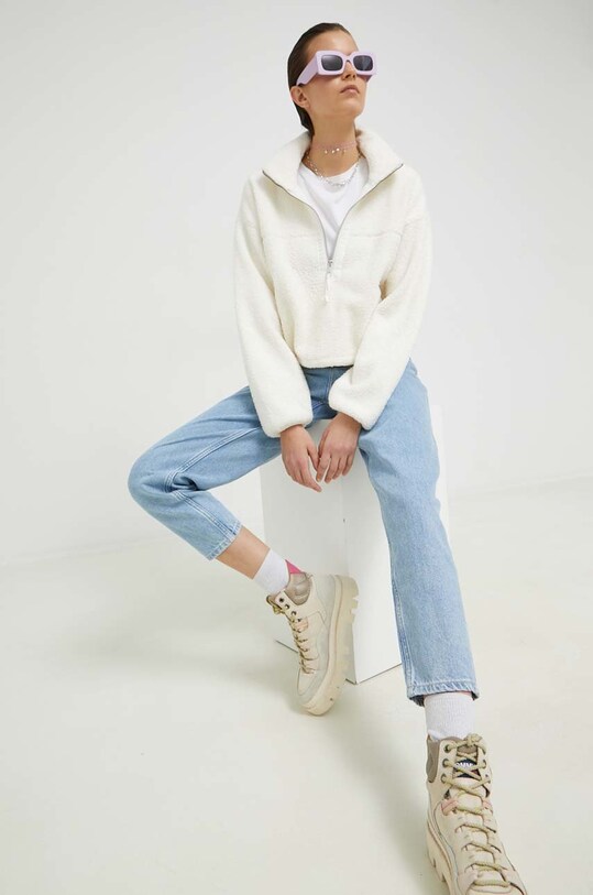 Abercrombie & Fitch bluza KI152.3018.121 biały SS23