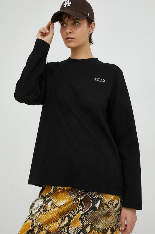 Mikina Résumé bez kapuce černá 16290909