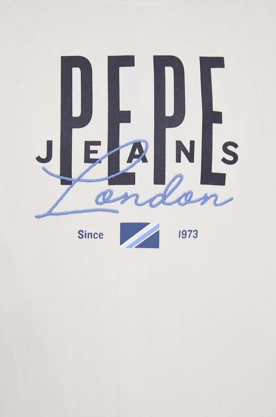 Bavlněná mikina Pepe Jeans Mia Crew PL581292.808 béžová