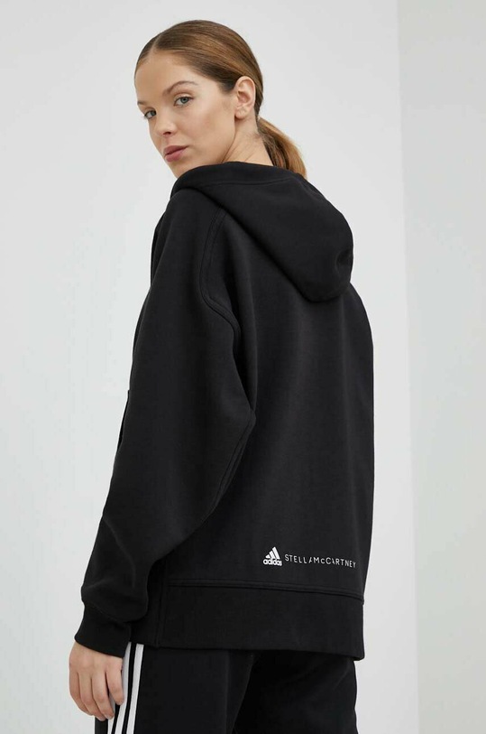 Ruházat adidas by Stella McCartney melegítő felső HR2200 fekete