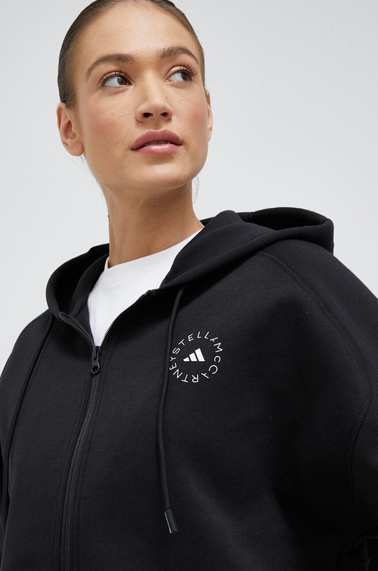 adidas by Stella McCartney bluza dresowa czarny HR2214