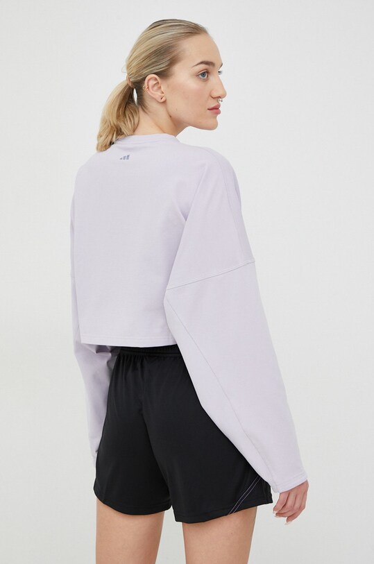 Abbigliamento adidas Performance felpa da joga Yoga Studio HR5087 violetto