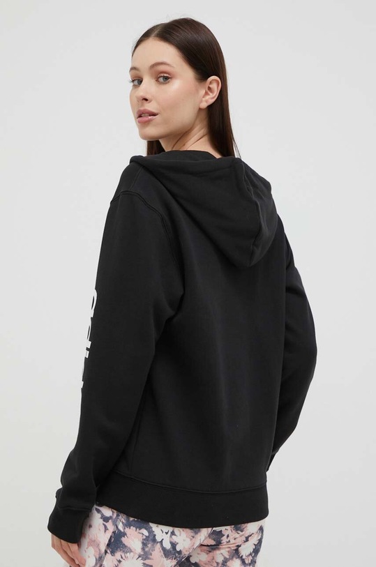 Одежда Хлопковая кофта adidas IC6863 чёрный