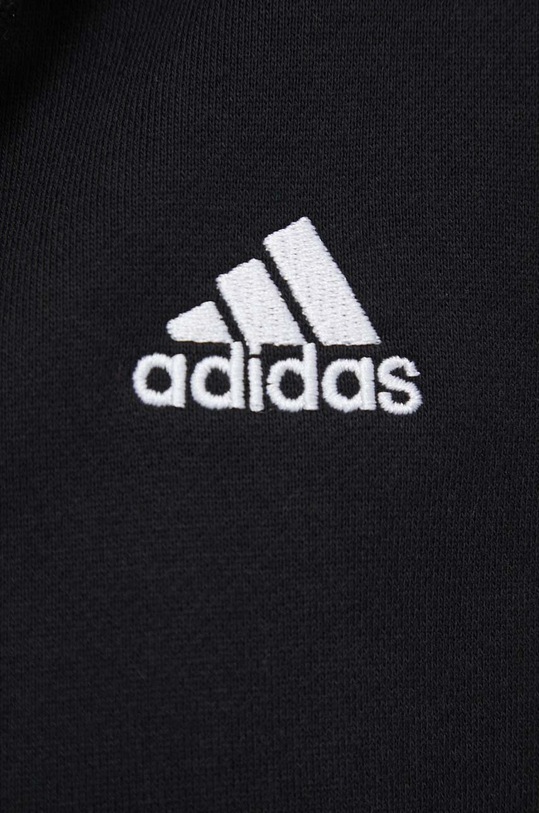 Хлопковая кофта adidas IC6863 чёрный