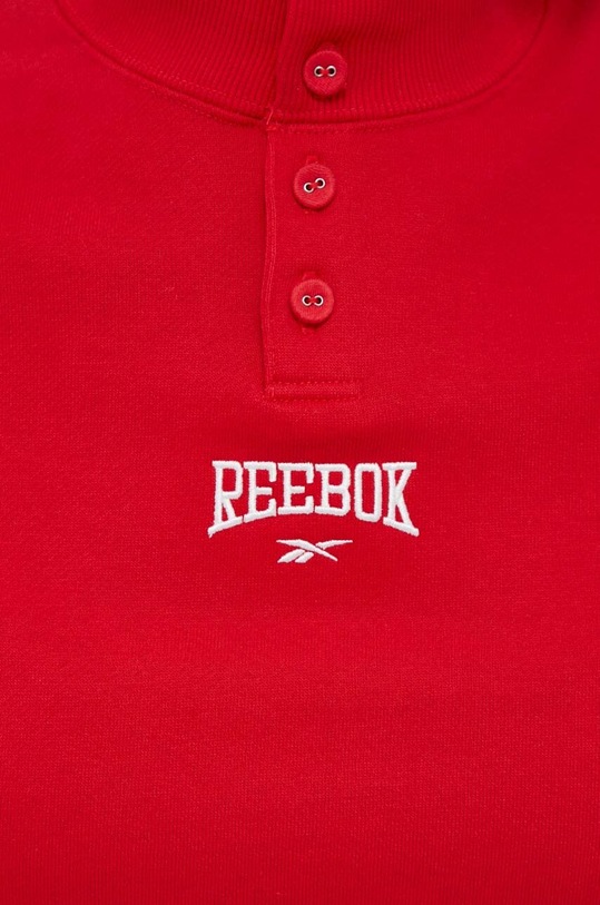 Reebok Classic hanorac de bumbac HS0370 rosu
