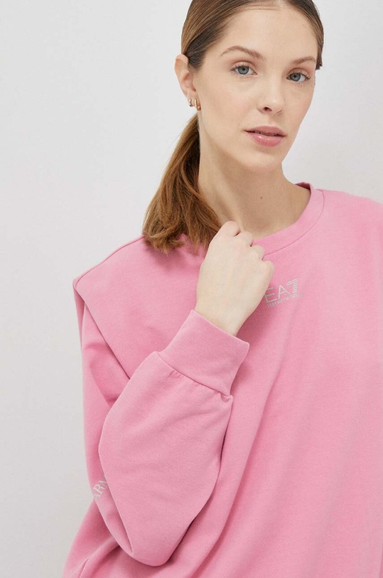 Суичър EA7 Emporio Armani розов 3RTM18.TJCQZ