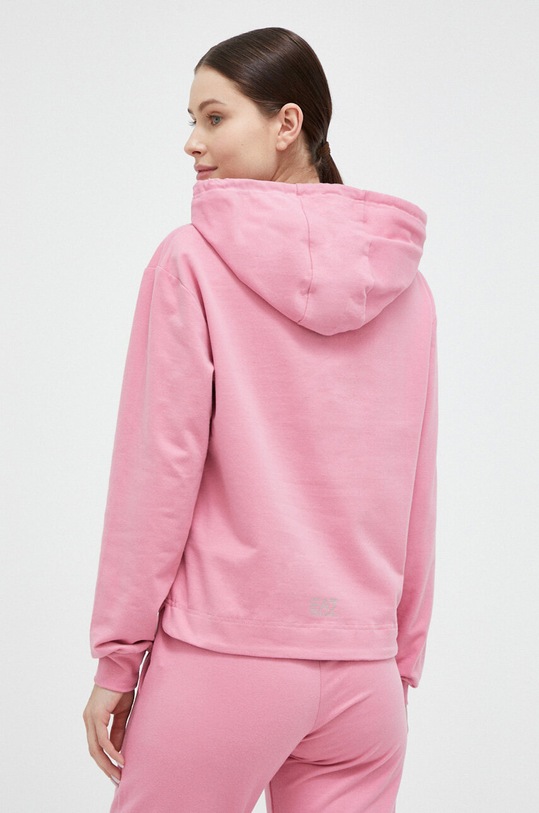 Odzież EA7 Emporio Armani bluza 3RTM19.TJCQZ różowy