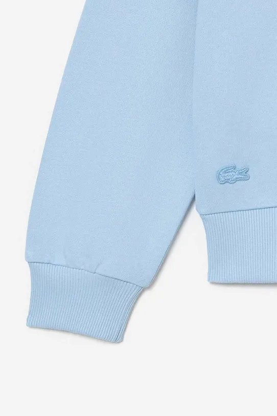 Lacoste cotton sweatshirt Lacoste x Netflix blue SF7564