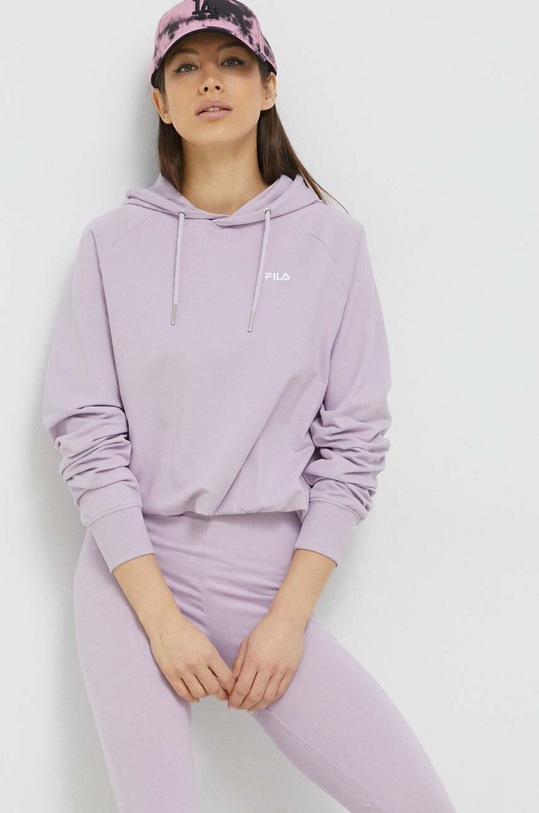Fila bluza fioletowy FAW0457