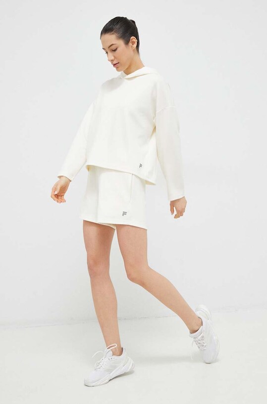 Fila bluza dresowa Crivitz FAW0499 beżowy SS23