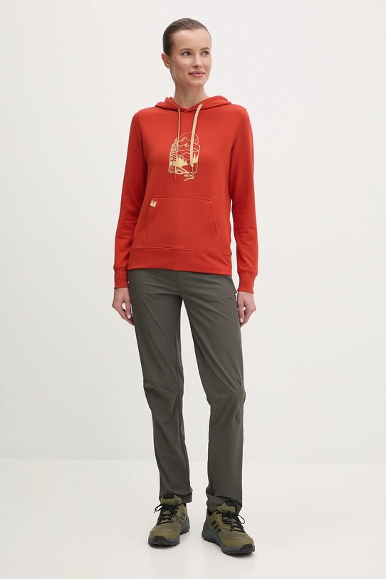 Športová mikina Viking Panaka 730.25.8883 červená SS25