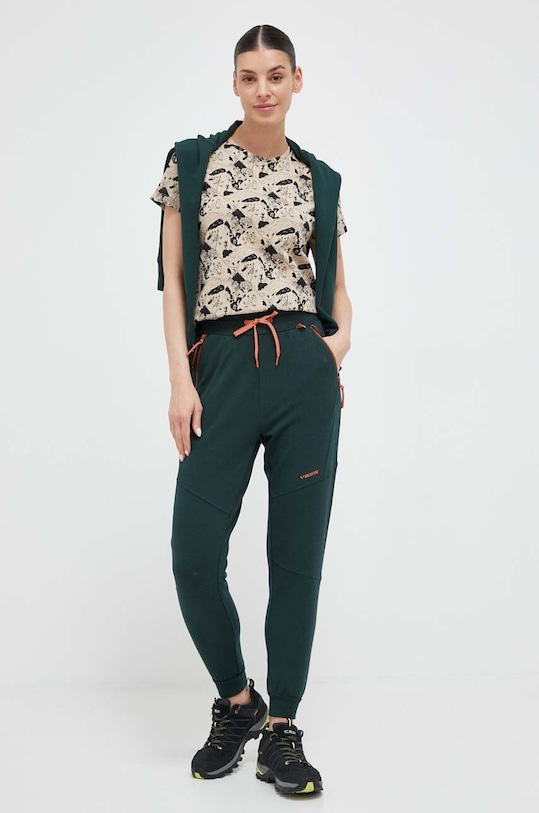 Abbigliamento Viking felpa da sport Panaka 730.25.8883 verde